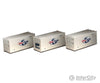 Athearn Ath28801 Ho 20’ Containers Reef Cont Cma/Cgm (3 - Pack) Freight Loads &