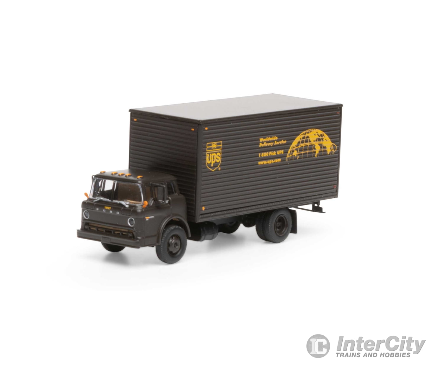 Athearn HO 02961 Athearn HO RTR Ford C Box Van UPS ATH2961 HO Vehicles - Default Title (CH-140-02961)