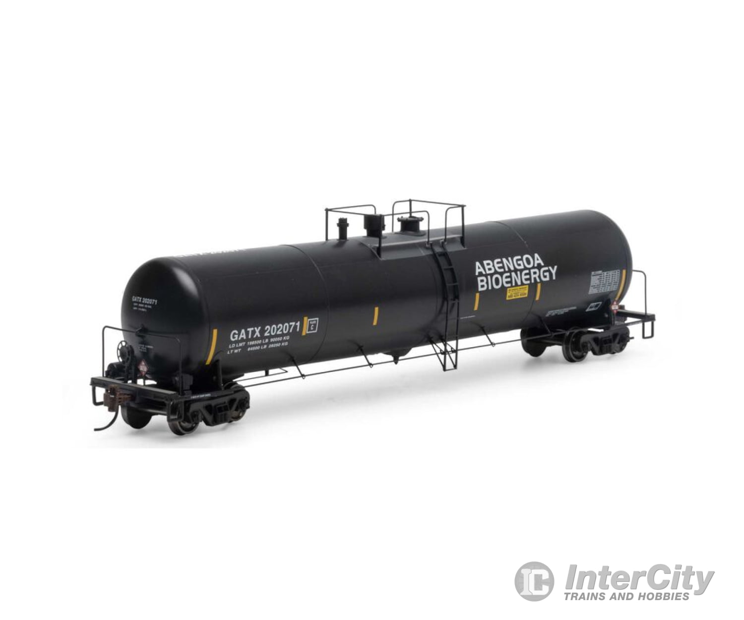 Athearn Ath29920 Ho 30 000-Gallon Ethanol Tank Gatx #202071 Freight Cars