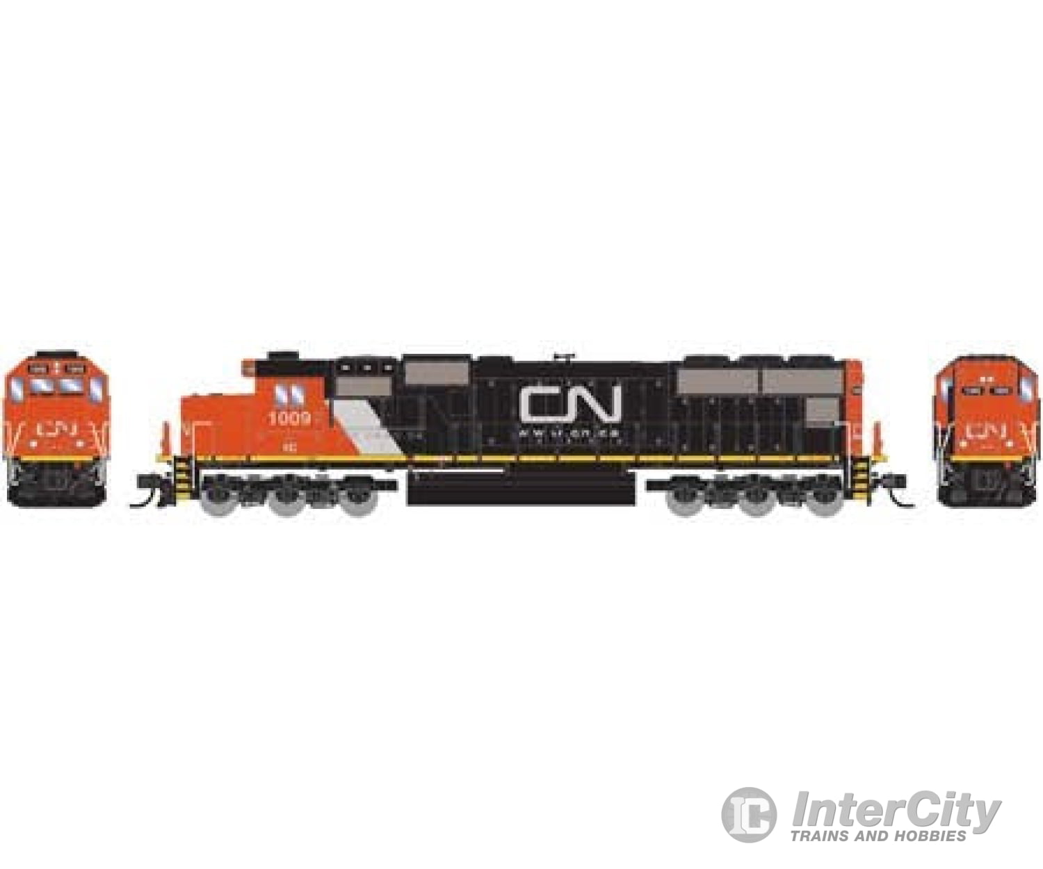 Athearn Ath3046 N Emd Sd70 Canadian National 1009 Locomotives