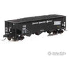 Athearn Ath5118 N 3 Bay Hopper 40 3-Bay Offset W/Load Th&B 1207 Freight Cars