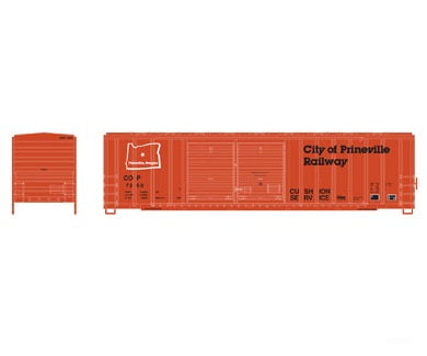 Athearn Ath6661 N Fmc Combo Door City Of Prineville Cop 7200 Freight Cars