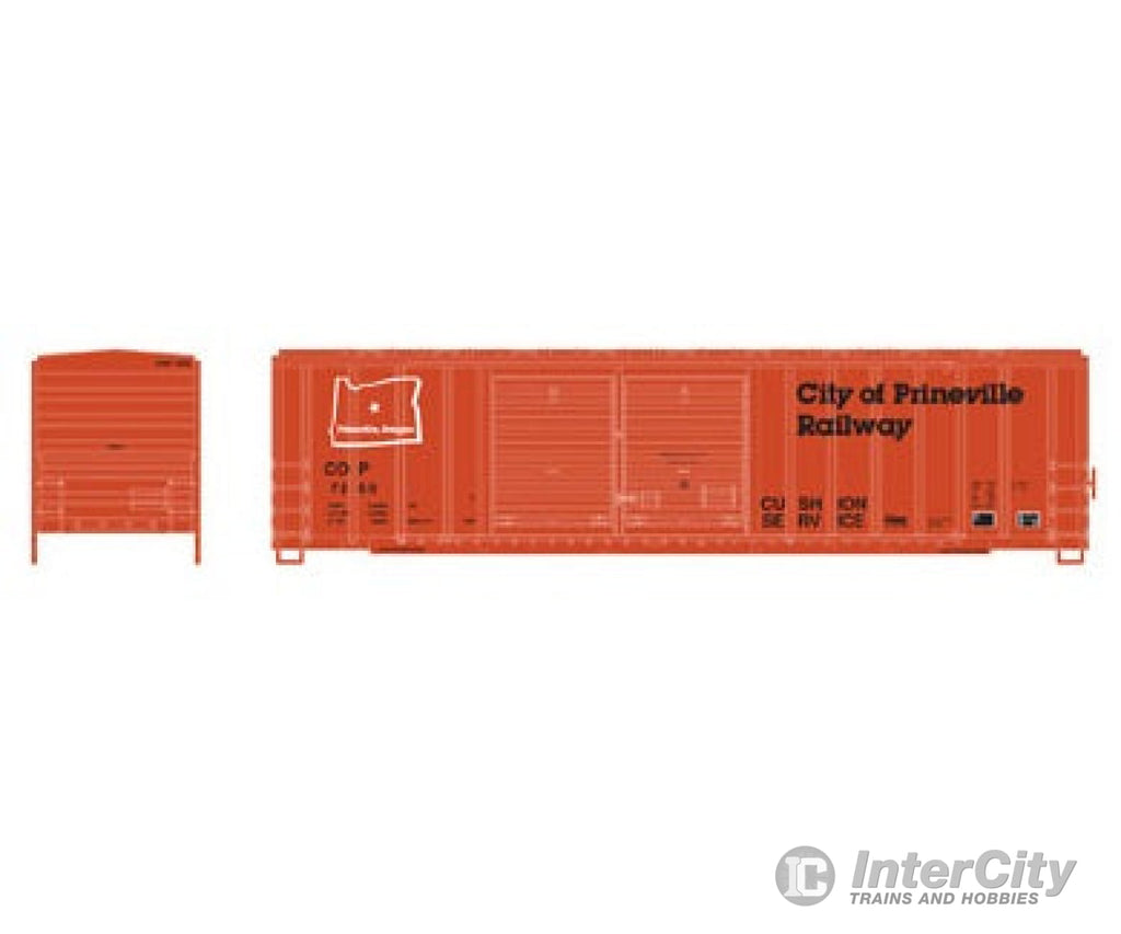 Athearn Ath6661 N Fmc Combo Door City Of Prineville Cop 7200 Freight Cars