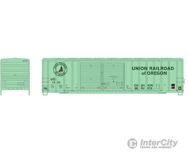 Athearn Ath6673 N Fmc Combo Door Union Railroad Of Oregon Uo 1502 Freight Cars