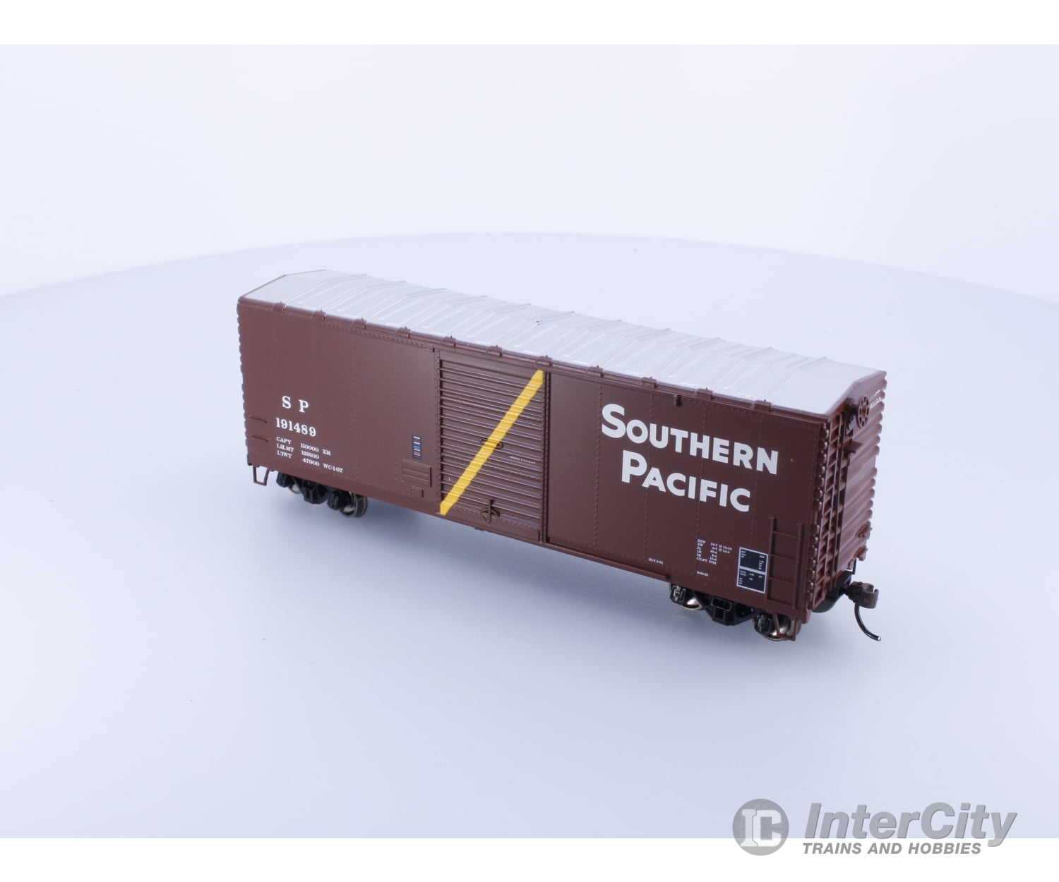 Athearn Ath67737 Ho 40’ Modernized Box Car Southern Pacific (Sp) 191489 Freight Cars