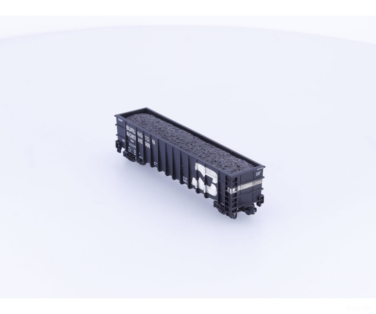 Athearn ATH6882 N 50’ Thrall High Side Coal Gondola Weathered Burlington Northern (BN) 575111 - Freight Cars