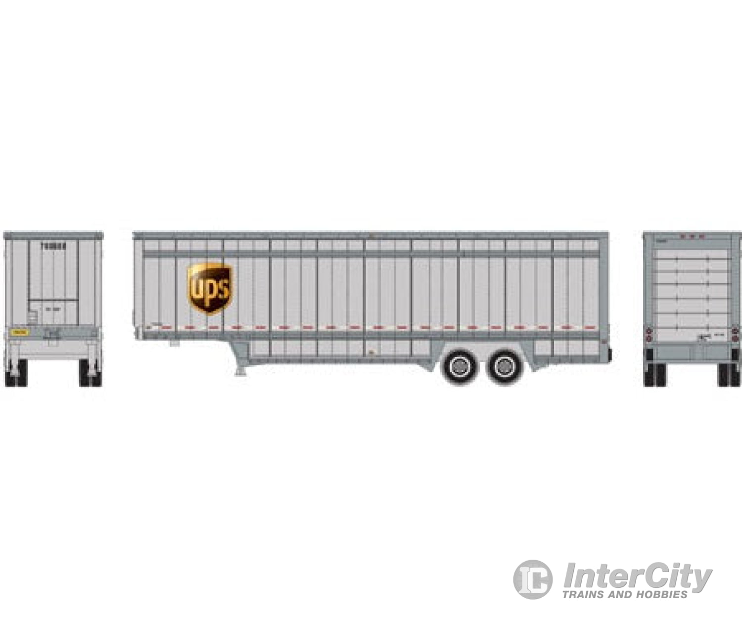 Athearn Ath6910 N Ups Licensed Products Logo Upsz 708688 Freight Cars