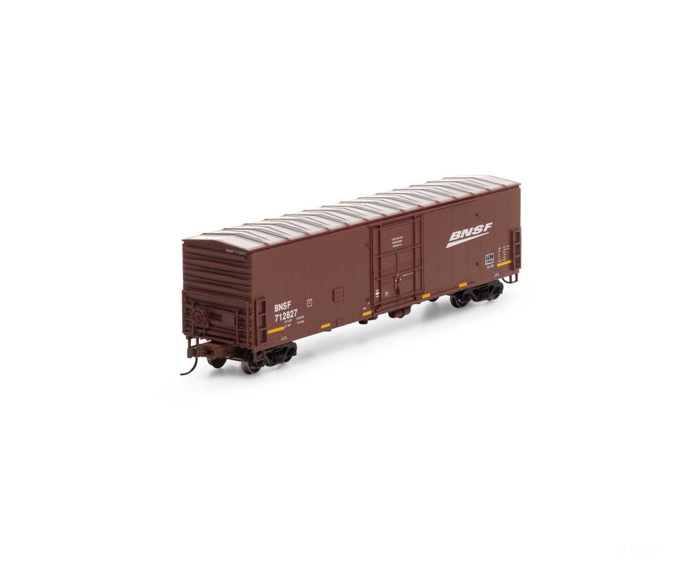 Athearn Ath70744 Ho 50’ Superior Plug Box Bnsf #712827 Freight Cars