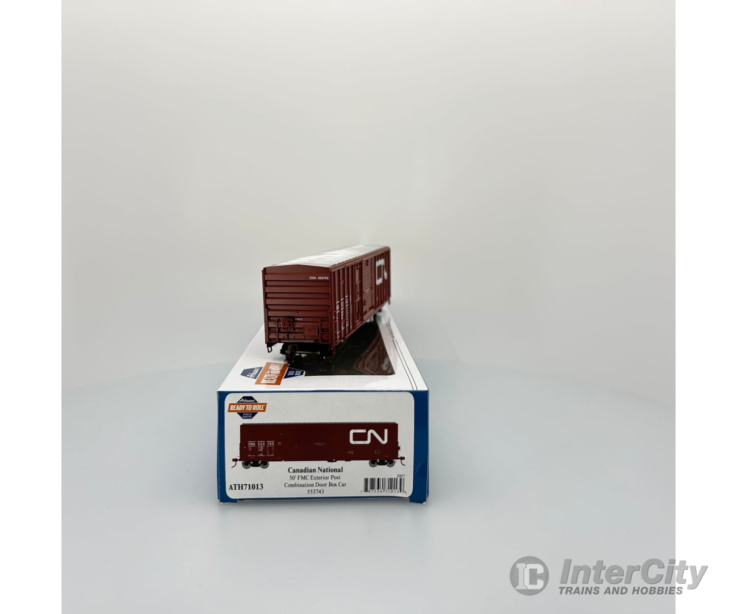 Athearn Ath71013 Ho 50 Fmc Ex-Post Combo Door Box Cna 533743 Freight Cars