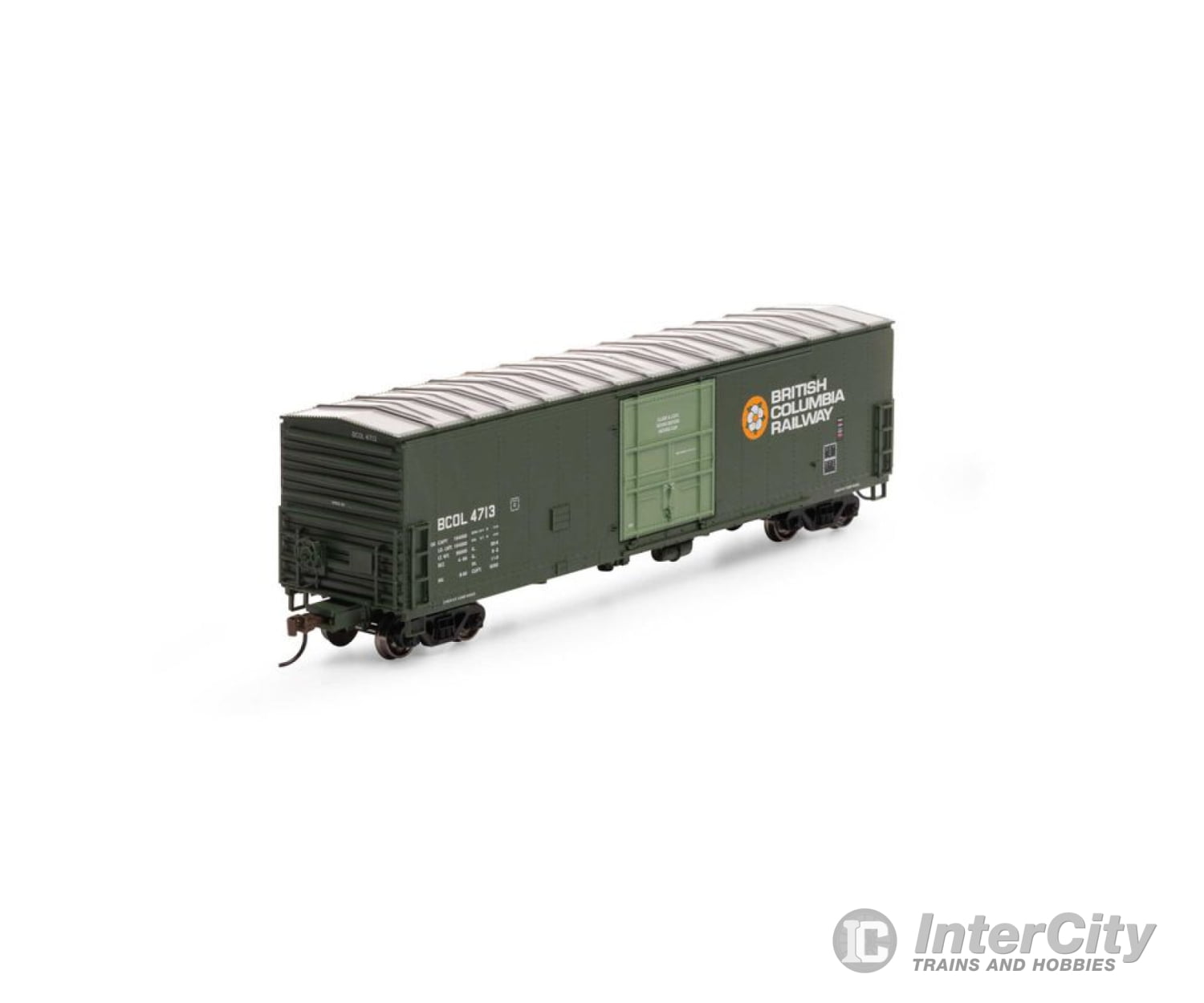 Athearn Ath71061 Ho 50’ Superior Plug Box Bcol #4713 Freight Cars