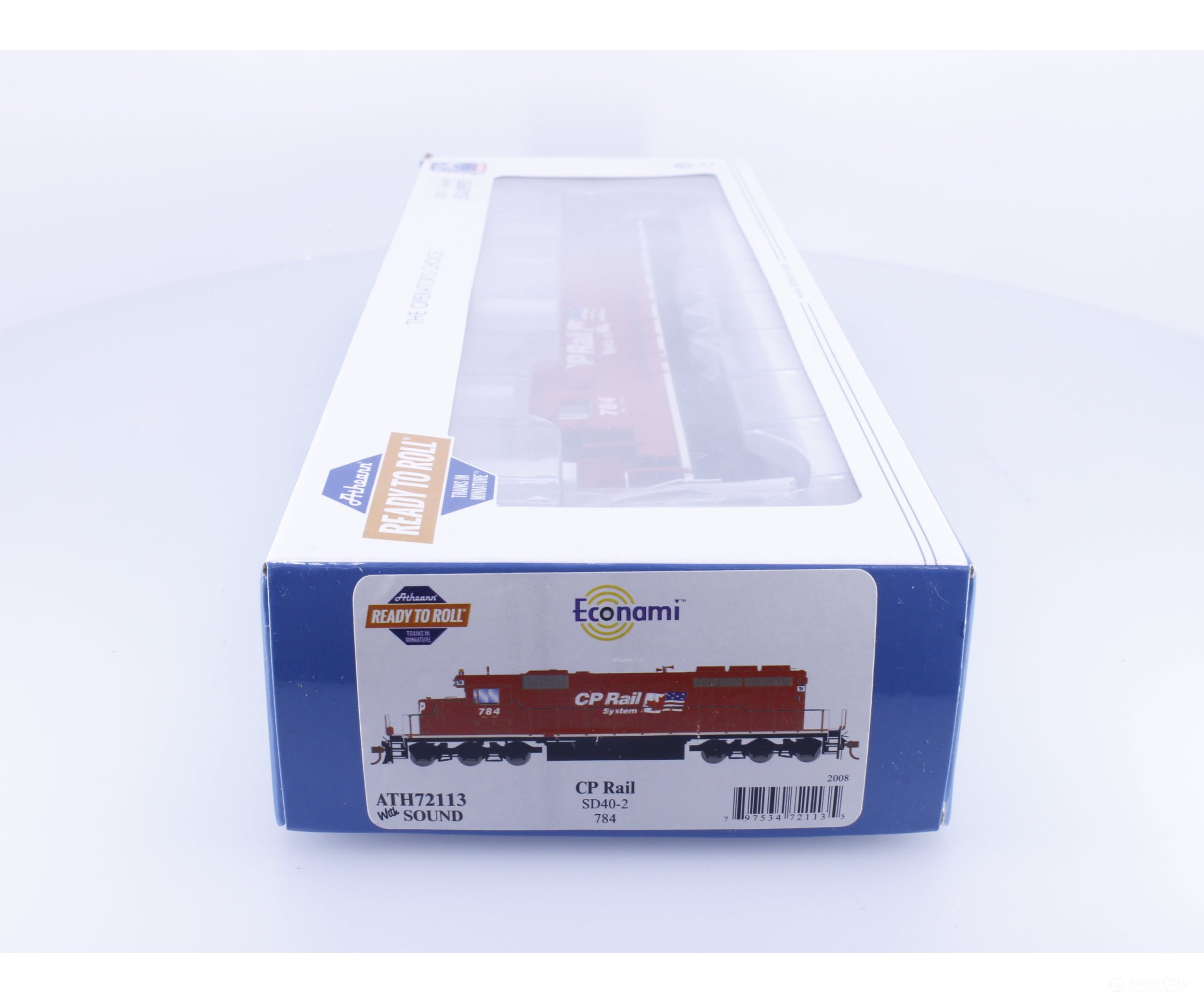 Athearn ATH72113 HO SD40-2 Diesel Locomotive Canadian Pacific (CP) 784 DCC & Sound - Locomotives