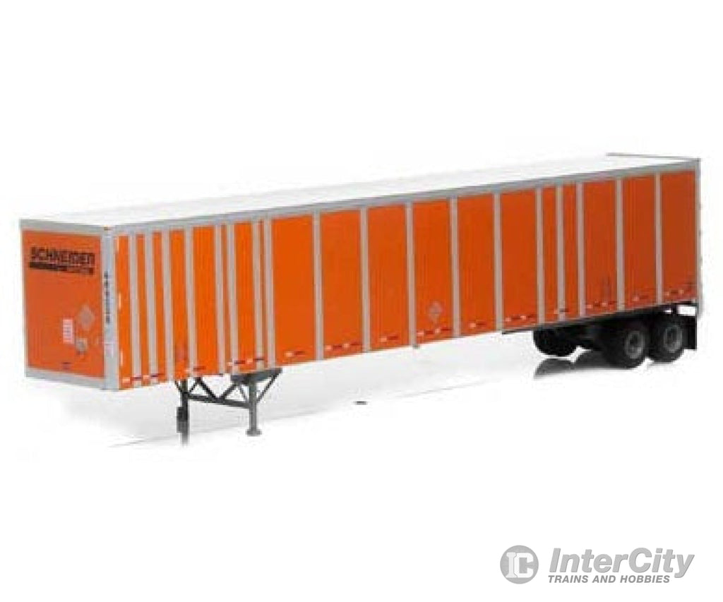 Athearn Ath72610 Ho Trailers Various Lengths 53’ Wabash Plate Trailer Schneider A94236 Freight