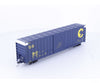 Athearn ATH72833 HO 60’ ICC Box Car Chessie System Baltimore and Ohio (BO) 410265 - Freight Cars