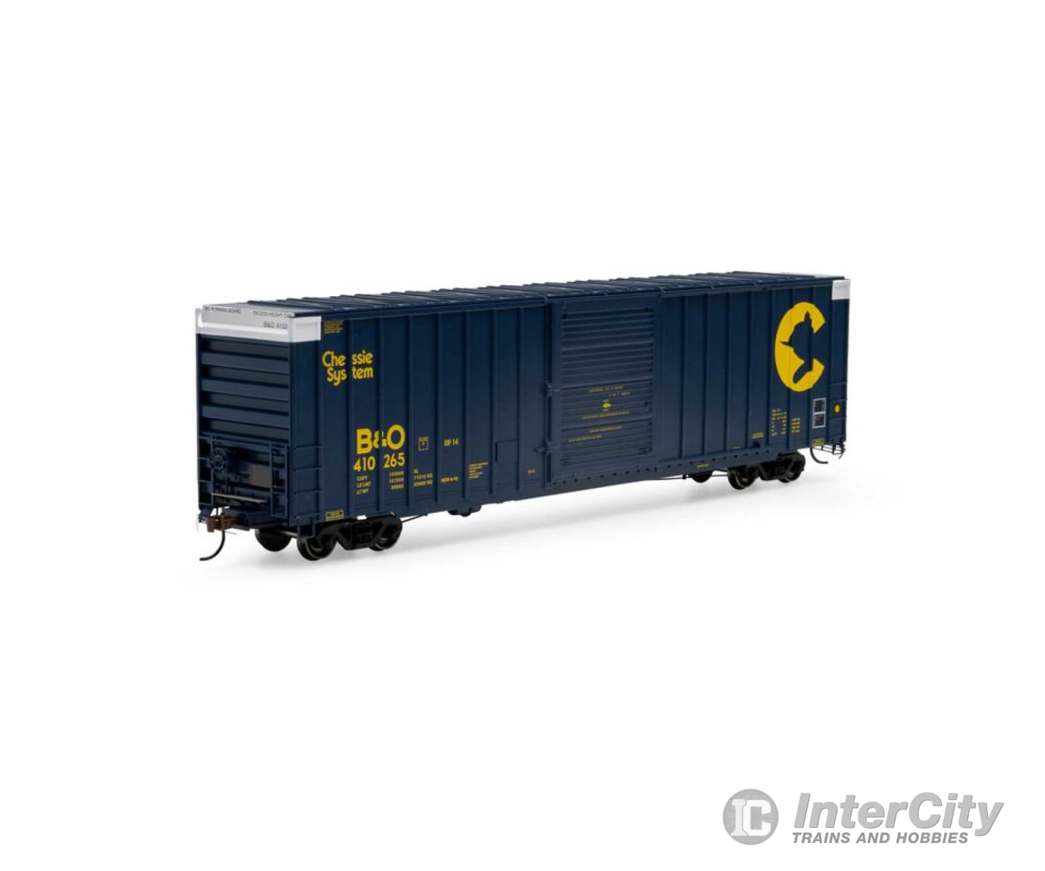 Athearn Ath72833 Ho 60’ Icc Hi-Cube Box B&O #410265 Freight Cars