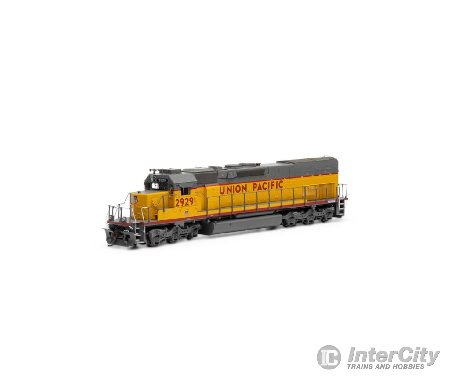 Athearn Ath73142 Ho Sd40T-2 Locomotive With Dcc & Sound Up #2929 Locomotives