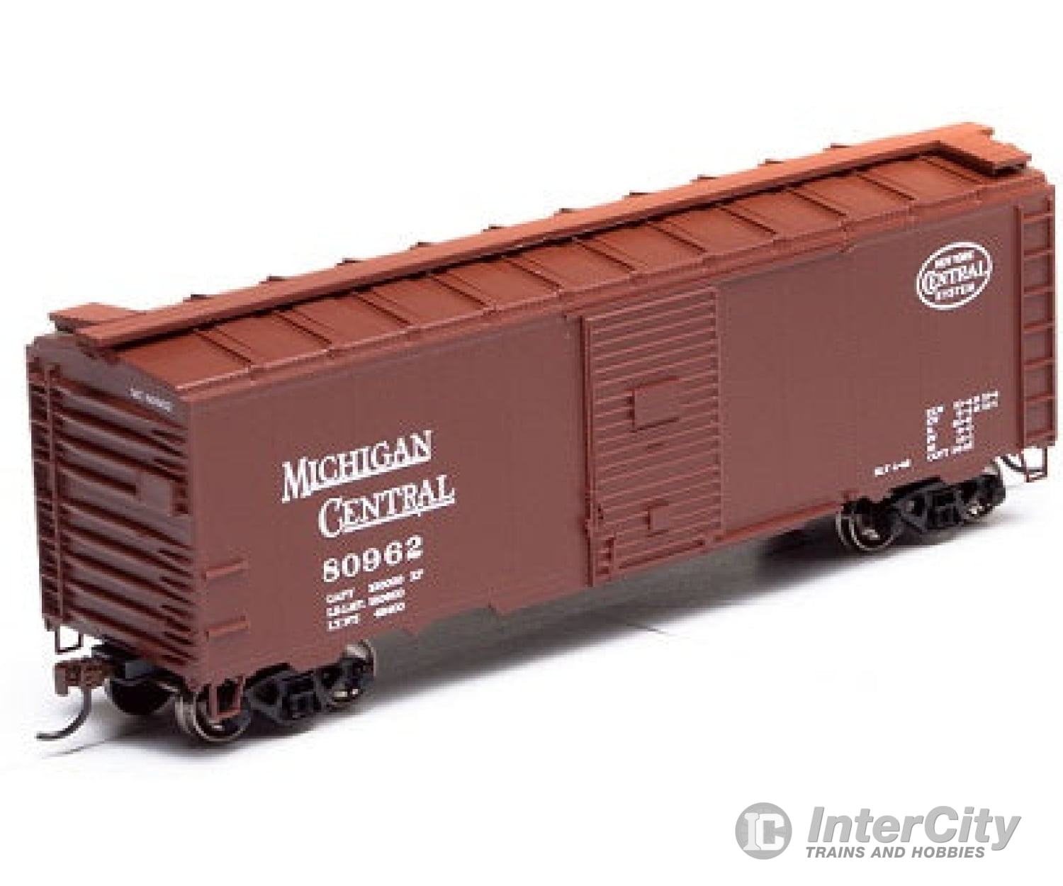 Athearn Ath73519 Ho 40 Foot Box Car With Youngstown Door Michigan Central 80962 Freight Cars