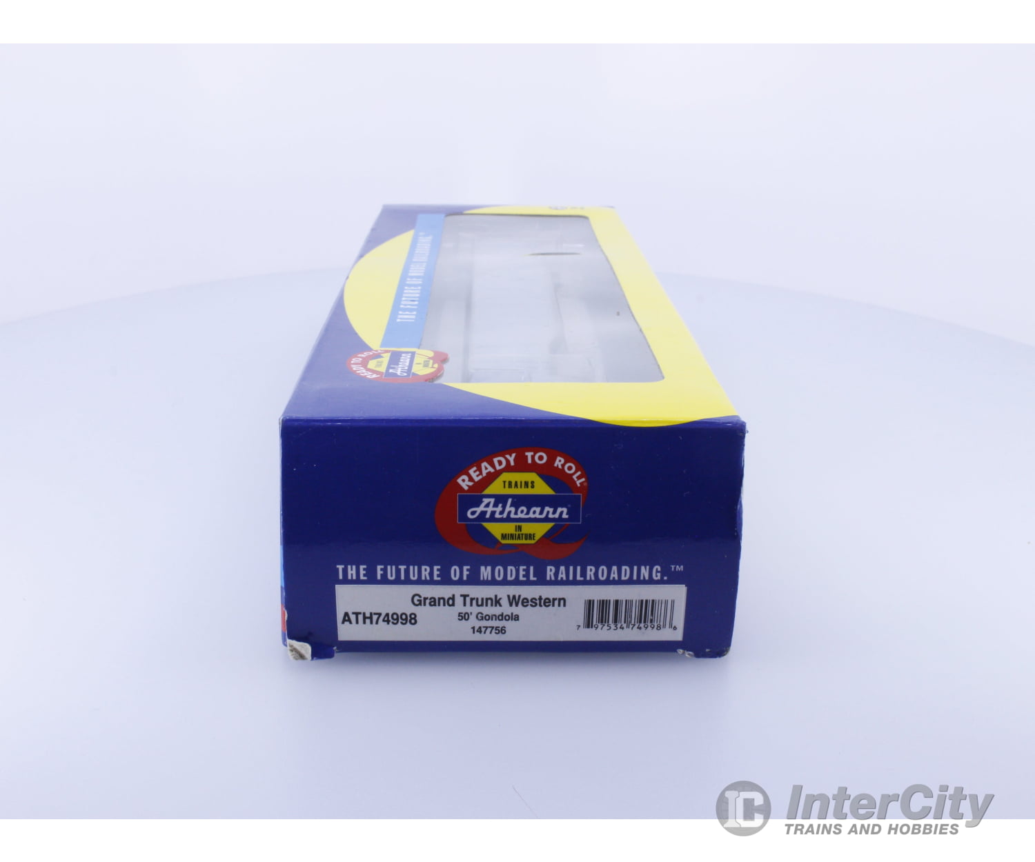 Athearn ATH74998 HO 50’ Gondola Grand Trunk Western (GTW) 147756 Freight Cars