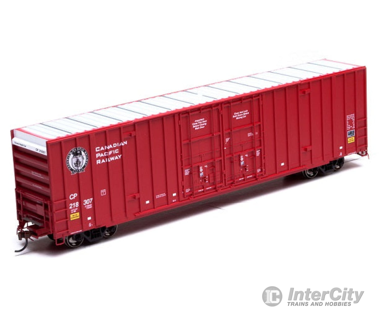 Athearn Ath75036 Ho 60 Foot Gunderson Double Door Box Car Canadian Pacific 218307 Freight Cars