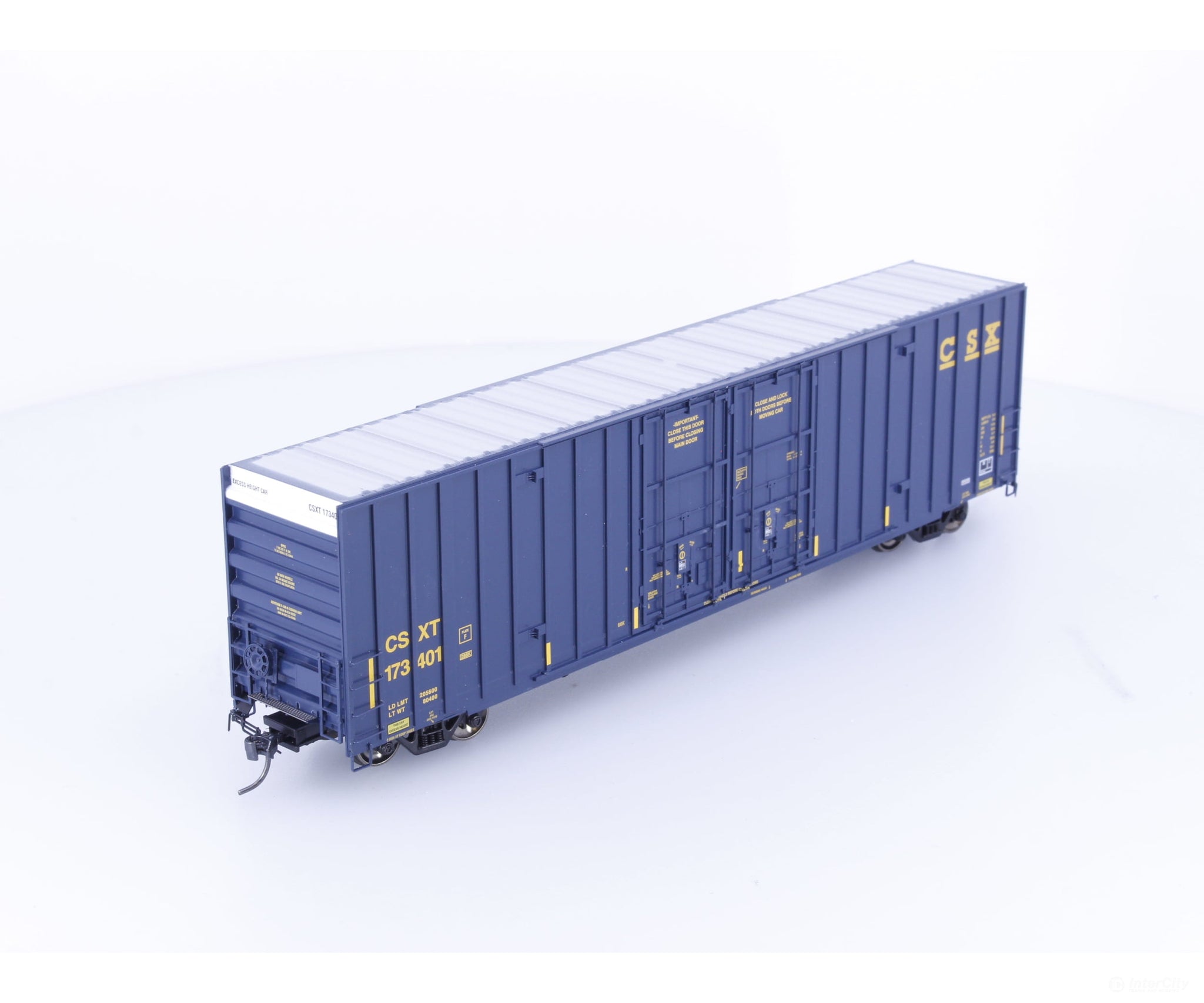 Athearn ATH75061 HO 60’ Gunderson Double Door Box Car CSX (CSX) 173401 - Freight Cars