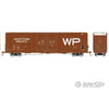 Athearn Ath75111 Ho 60 Foot Berwick Double Door Box Car Western Pacific 3768 Freight Cars