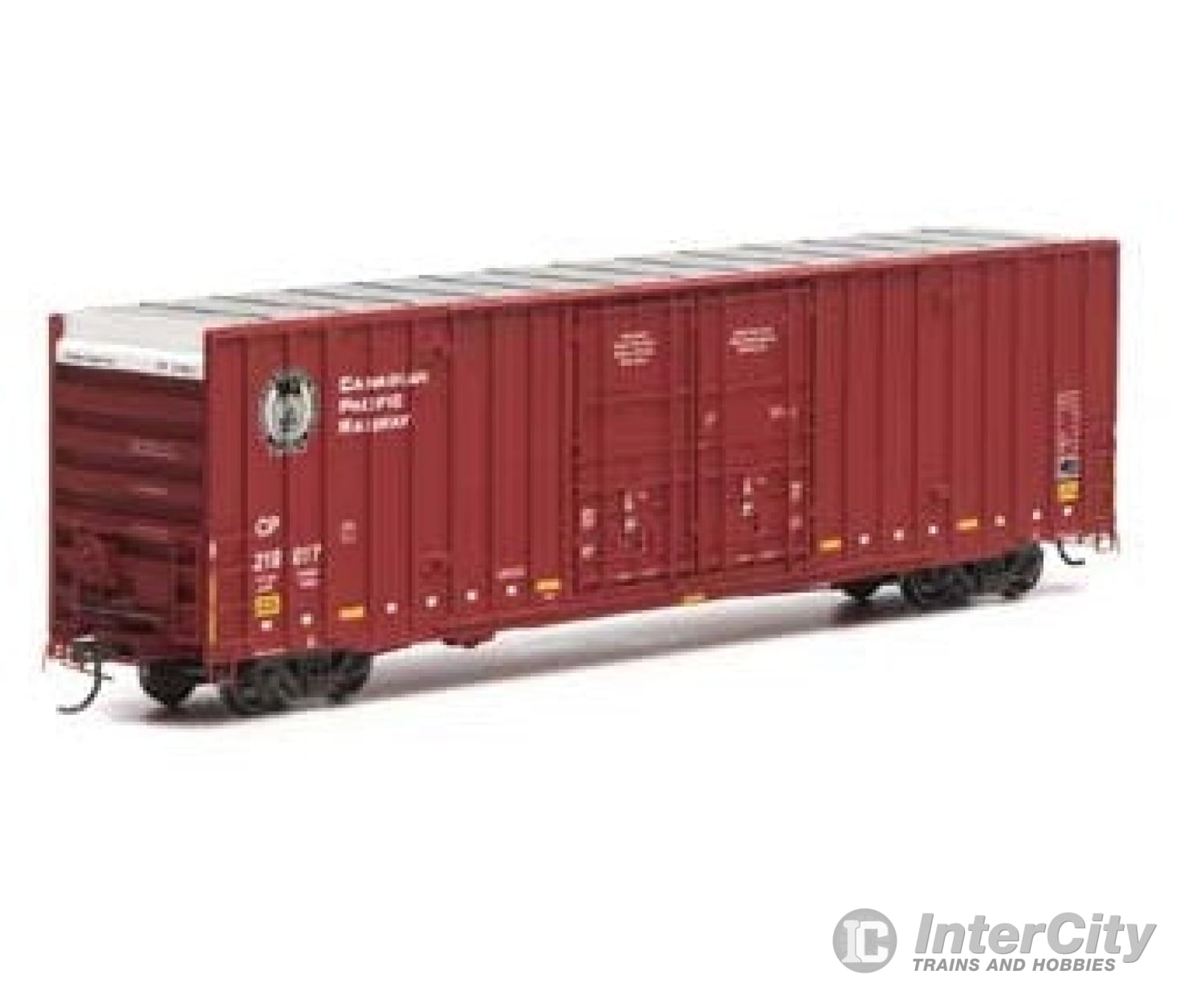 Athearn Ath75261 Ho 60 Foot Gunderson Double Door Box Car Canadian Pacific 218017 Freight Cars