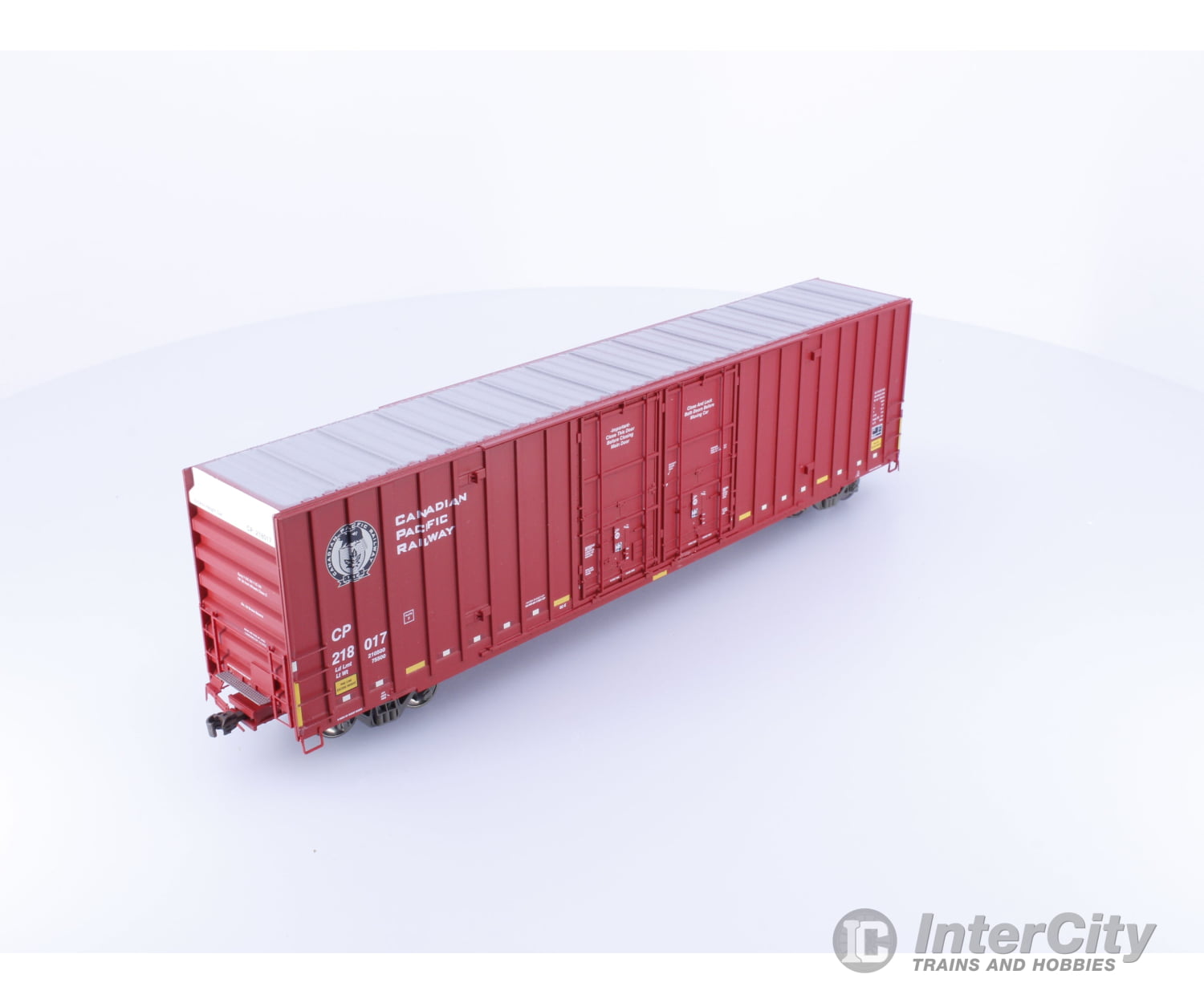 Athearn ATH75261 HO 60’ Gunderson Double Door Box Car Canadian Pacific (CP) 218017 Freight Cars