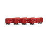 Athearn Ath76000 Ho 40’ Stock Car Gn #1 (4 Pcs) Freight Cars