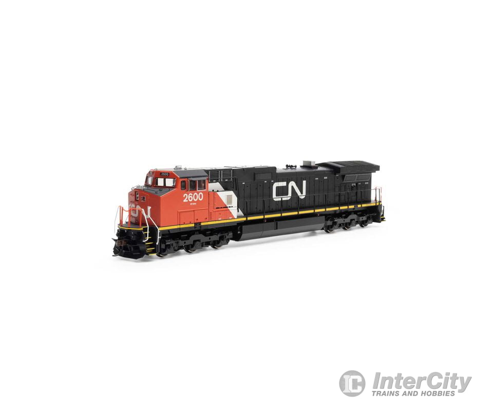 Athearn Ath78059 Ho Dash 9-44Cw Locomotive Sound-Ready Cn #2600 Locomotives