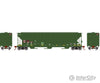 Athearn Ath81991 Ho 54 Foot Fmc Covered Hopper 4700 Ex-Nahx/Cpr Cpr 390201 Freight Cars