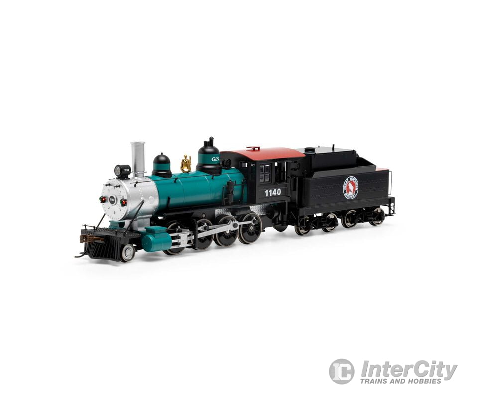 Athearn ATH85009 HO Old Time 2-8-0 Locomotive with DCC & Sound GN #1140 Locomotives
