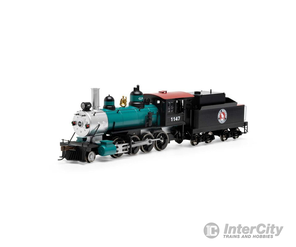 Athearn ATH85010 HO Old Time 2-8-0 Locomotive with DCC & Sound GN #1147 Locomotives