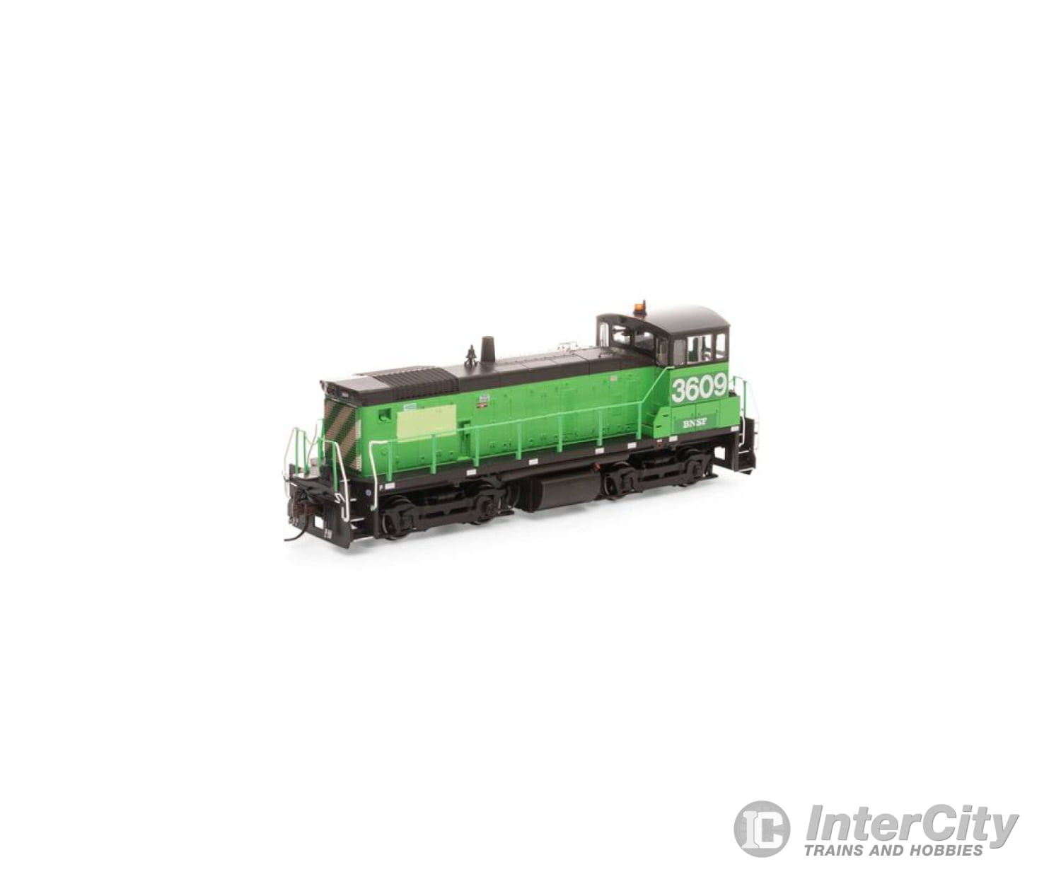 Athearn Ath86841 Ho Sw1000 Locomotive With Dcc & Sound Bnsf #3609 Locomotives