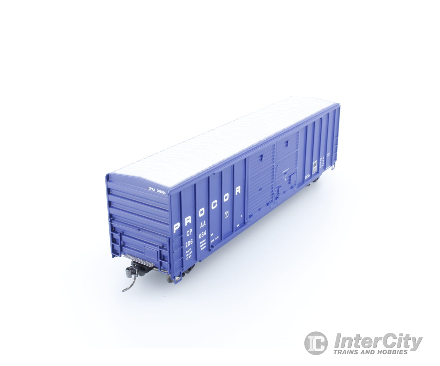 Athearn Ath87380 Ho 50 Foot Fmc Box Car Double Door Procor Ltd. 206084 Freight Cars