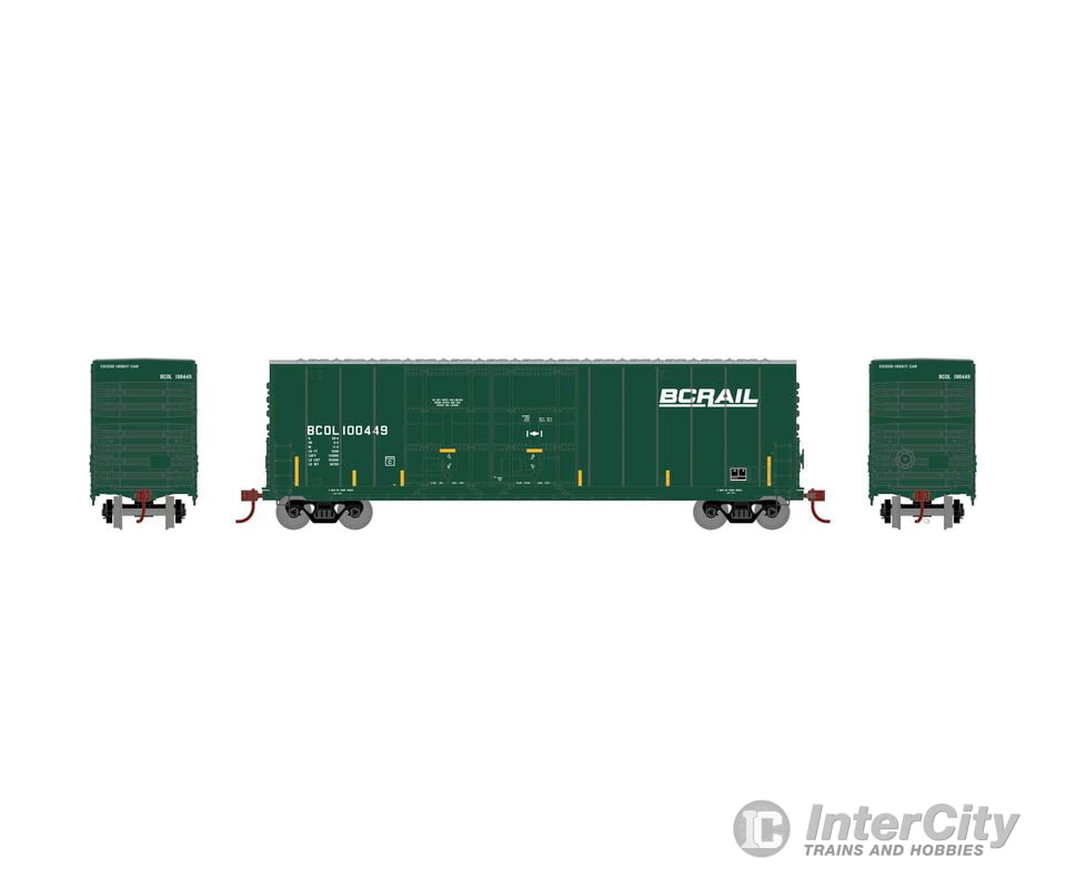 Athearn Ath88207 Ho High Cube Dd Plug Box Bcol #100449 Freight Cars