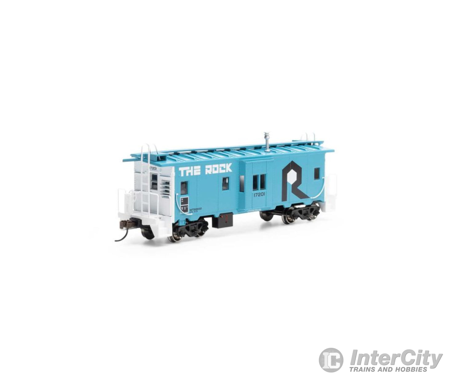 Athearn Ath90327 Ho Bay Window Caboose Rock #17201 Freight Cars