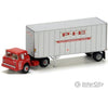 Athearn Ath90983 Ho Trailers Various Lengths Pie Ford C Tractor And 28 Trailer Cars & Trucks