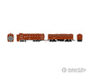 Athearn ATH93829 HO Rotary Snowplow & F7B Locomotive BNSF #972561/#972577 Locomotives