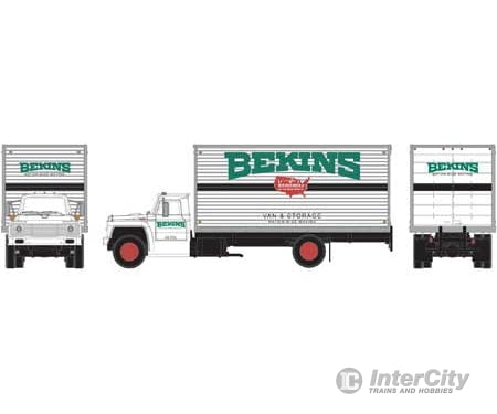 Athearn Ath96594 Ho Ford F-850 Vans Bekins 1968 Box Van Cars & Trucks