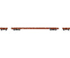 Athearn Ath97081 Ho 60 Foot Flat Car Bnsf 584908 Freight Cars