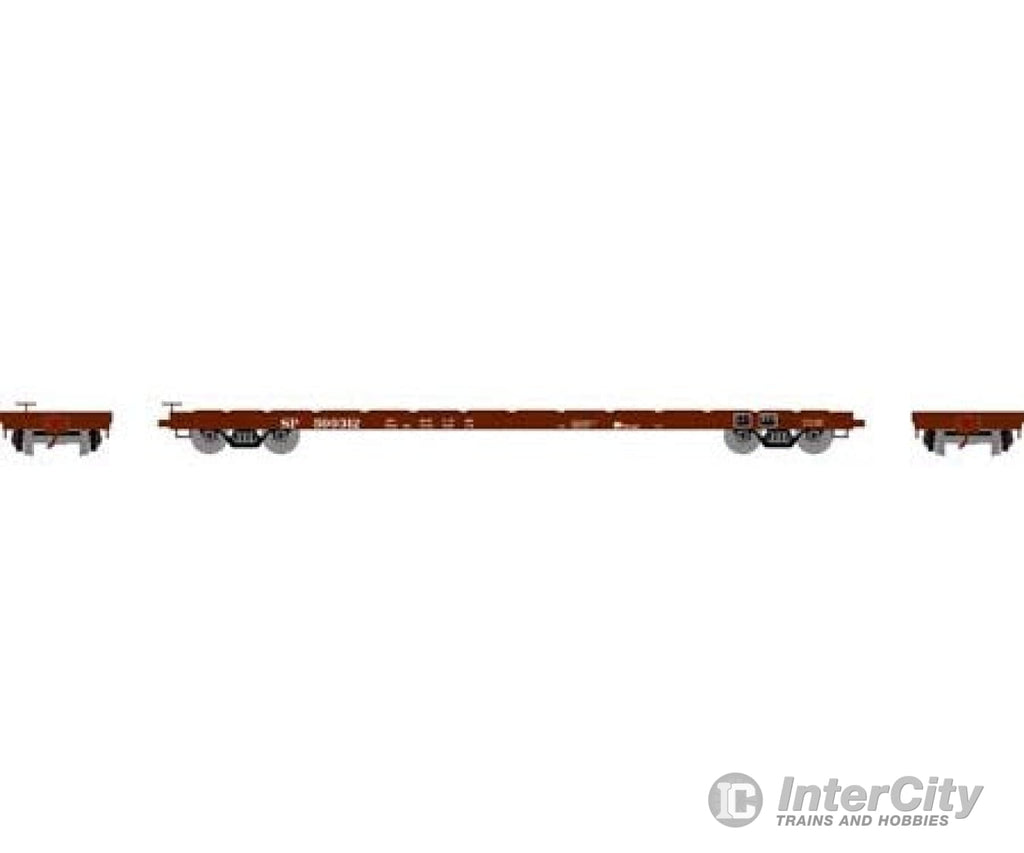 Athearn Ath97087 Ho 60 Foot Flat Car Sp 599312 Freight Cars