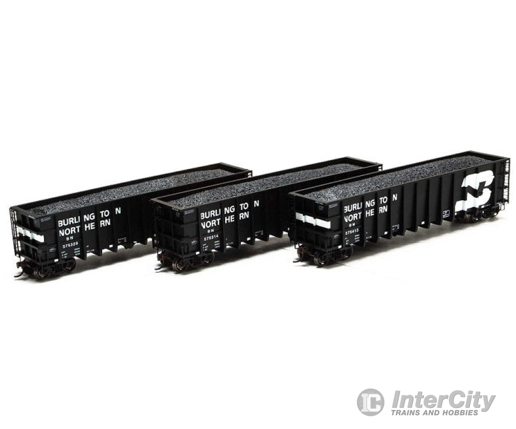 Athearn Ath97593 Ho 50 Foot Thrall High-Side Coal Gondola Burlington Northern Freight Cars