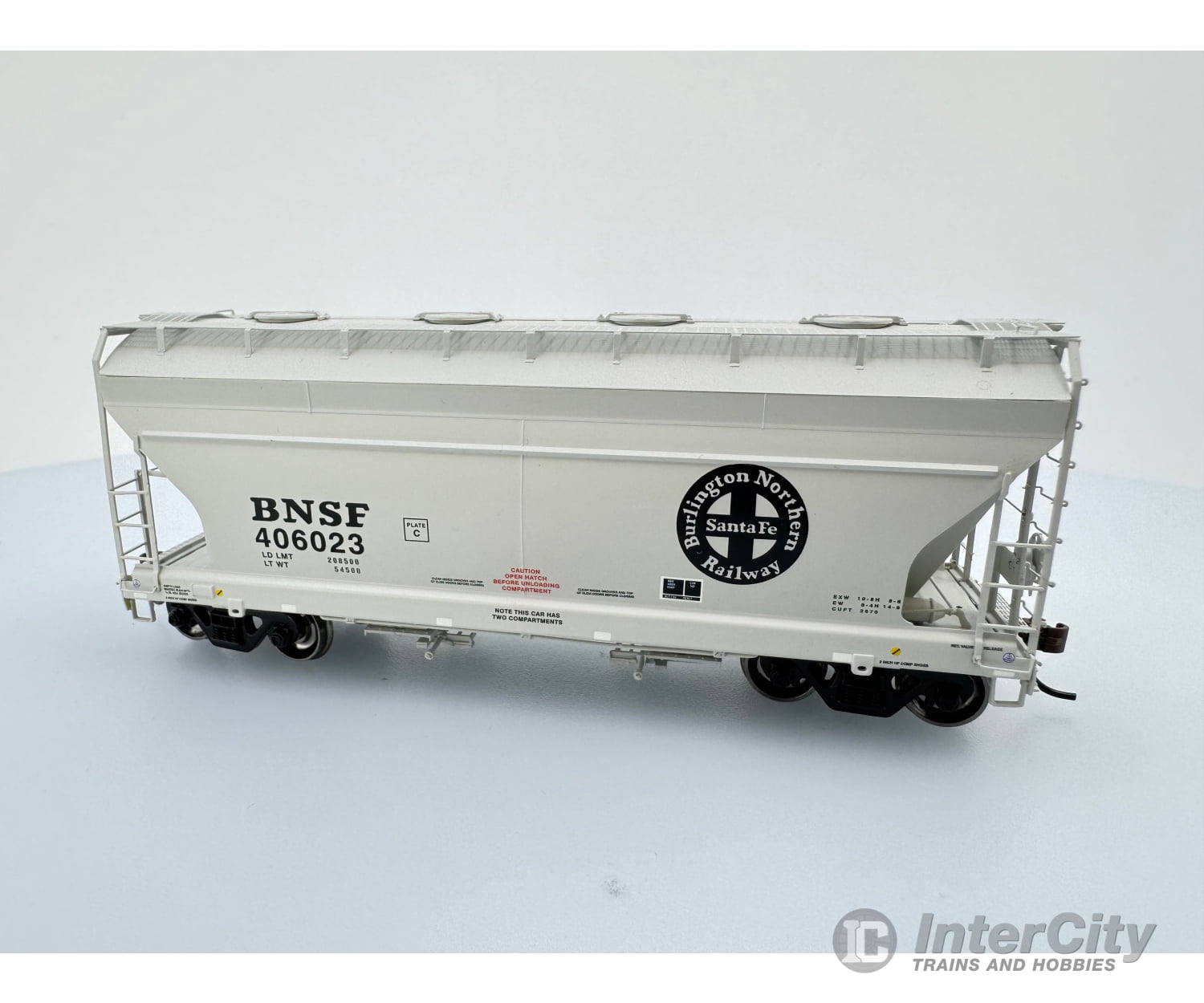 Athearn Ath98187 Ho Afc 2970 Bay Hopper Burlington Northern Santa Fe (Bnsf) 406023 Freight Cars