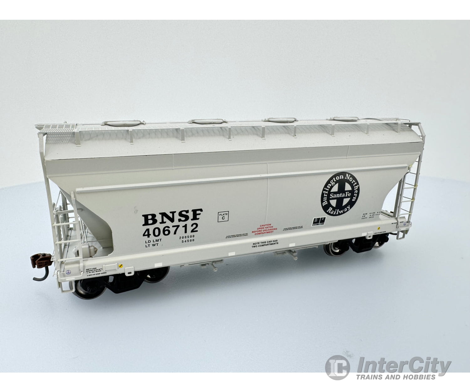 Athearn Ath98188 Ho Afc 2970 Bay Hopper Burlington Northern Santa Fe (Bnsf) 406712 Freight Cars