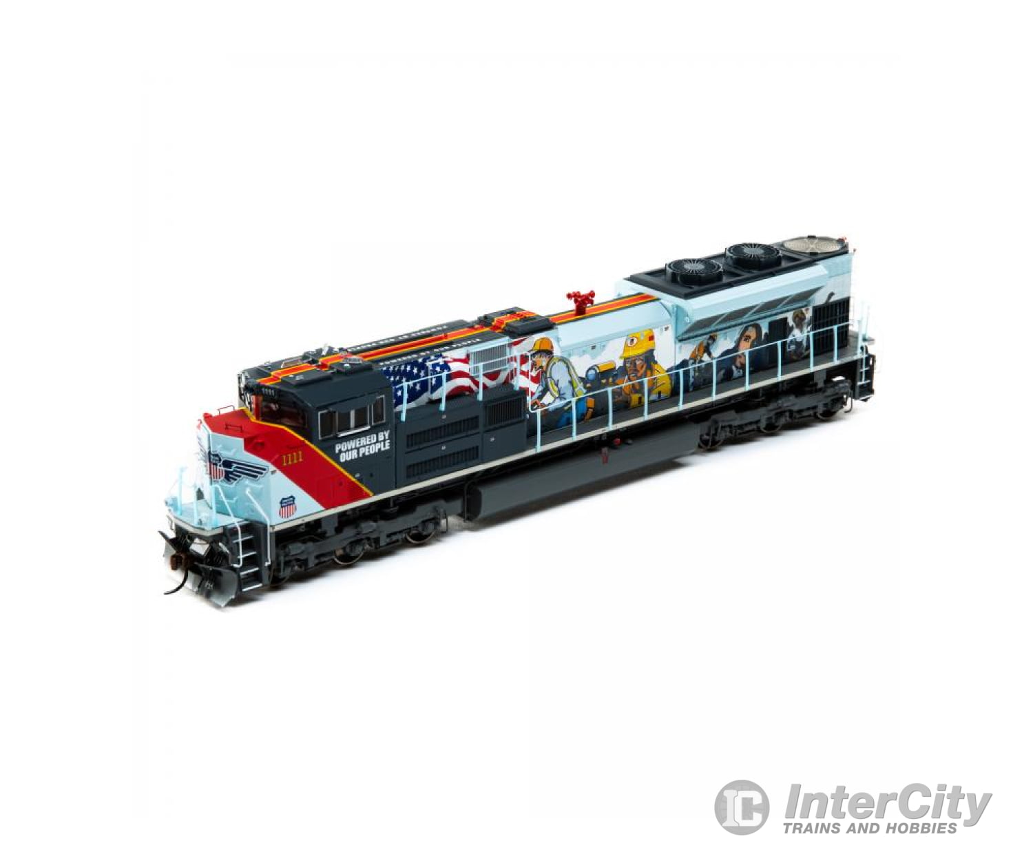 Athearn Athg11110 Ho Sd70Ace Union Pacific ’Powered By Our People’ Dcc Ready Locomotives