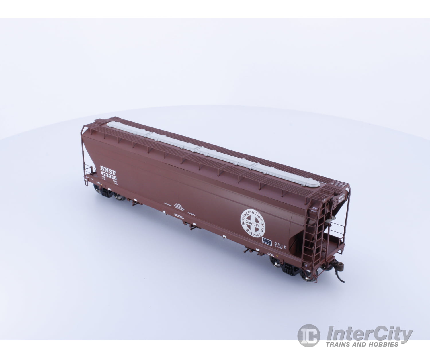 Athearn Athg15814 Ho Burlington Northern Santa Fe 4600 Covered Hopper (Bnsf) 423330 Freight Cars