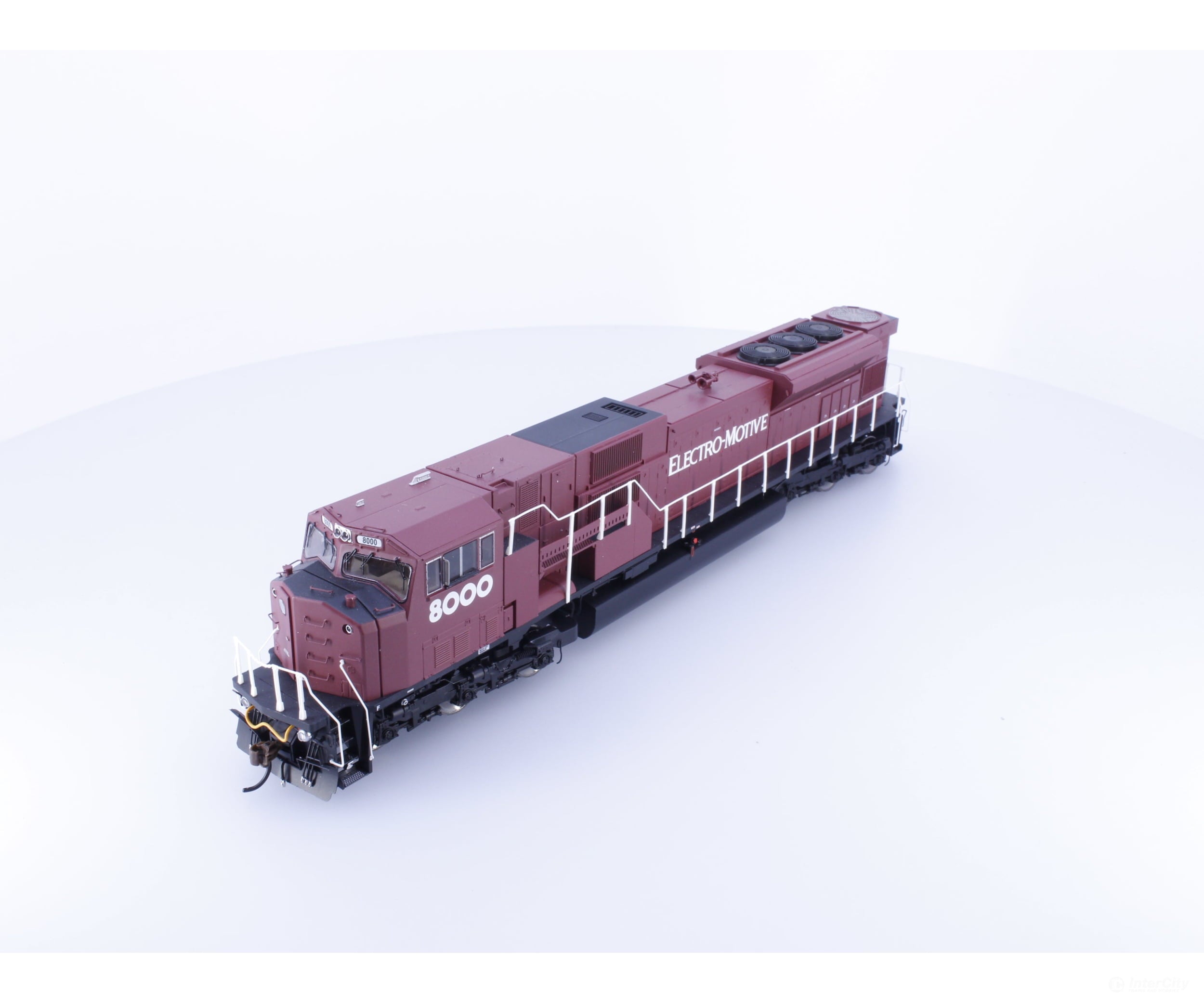 Athearn ATHG27351 HO EMD SD80MAC Diesel Locomotive Electro-Motive Tsunami 2 Sound EMD Demonstrator (EMD) 8000 DCC &