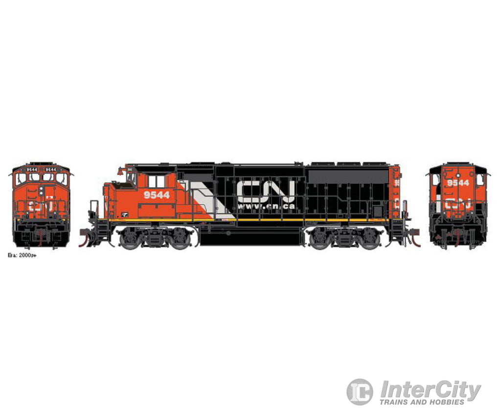 Athearn Athg40961 Ho Canadian National Gp40-2L - Web Address W Tsunami 2 Dcc And Sound Locomotives