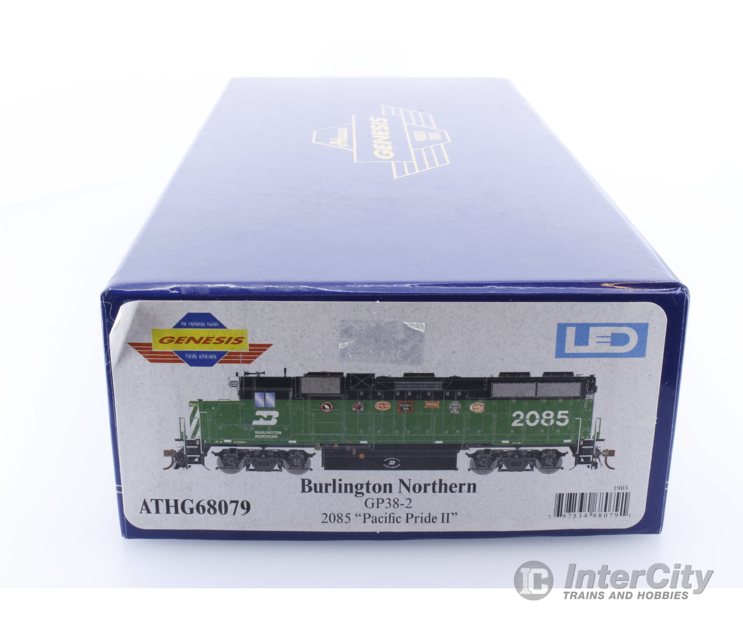 Athearn Athg68079 Ho Gp38-2 Dcc Ready Pacific Pride Ii Burlington Northern (Bn) 2085 Analog Dc