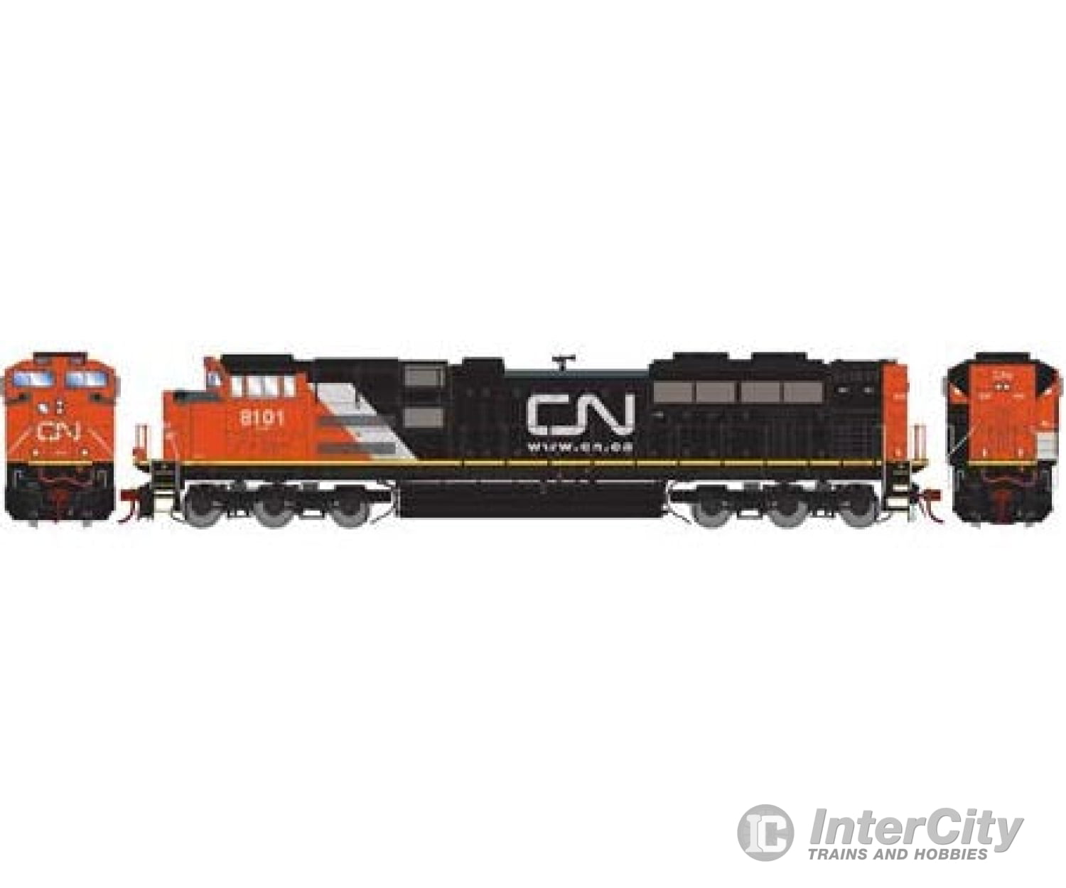 Athearn Athg68892 Ho Canadian National Sd70Ace With Tsunami 2 Dcc And Sound Locomotives & Railcars