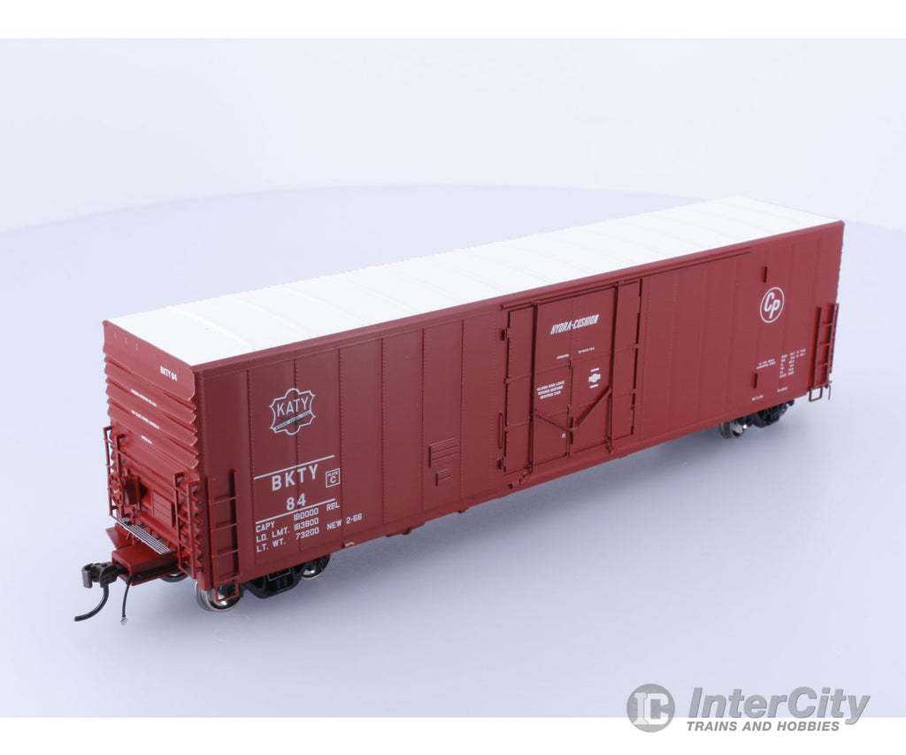 Athearn Athg68946 Ho 50’ Box Car 10’ Plug Door Missouri-Kansas-Texas (Mkt) 84 Freight Cars